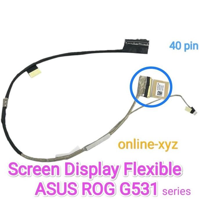 Kabel Flexible Lcd Lvds Asus G531 Gt31G G531Gt G531Gd G531Gu G531Gw Gv New Stok
