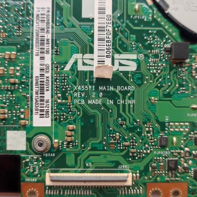 Motherboard Mainboard Asus X454 X454Y New Stok