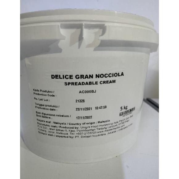 

vb-8 iQ45 GRAN HAZELNUT SPREAD MASTER MARTINI / SELAI HAZELNUT CHOCOLATE 1 KG/DELICE GRAN NOCCIOLA SELAI HAZELNUT Hemat Viral