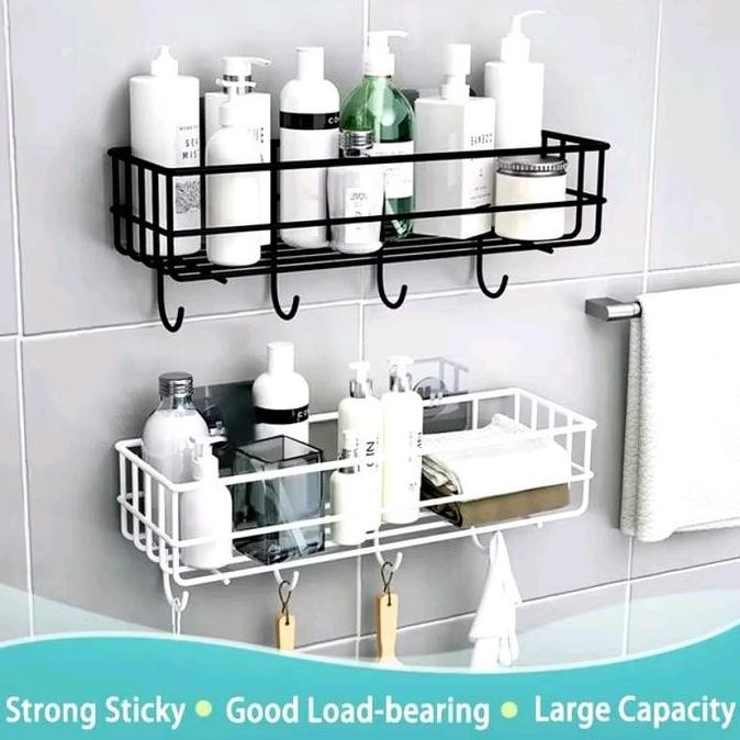 

Rak Toilet 1 Susun Rak Toilet Closet WC Rak Kamar Mandi Tempel Tempat Gantung Anti Karat SS