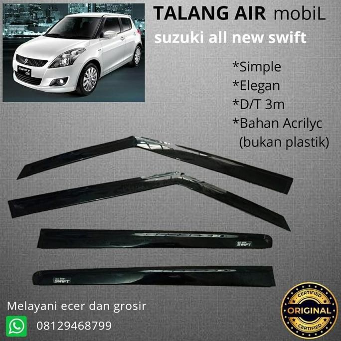 * Talang Air Mobil Suzuki All New Swift *