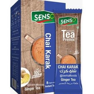 

%$%$%$%$] Instant Ginger Tea Senso India / Karak Adrak Chai Indian / Teh Susu Jahe