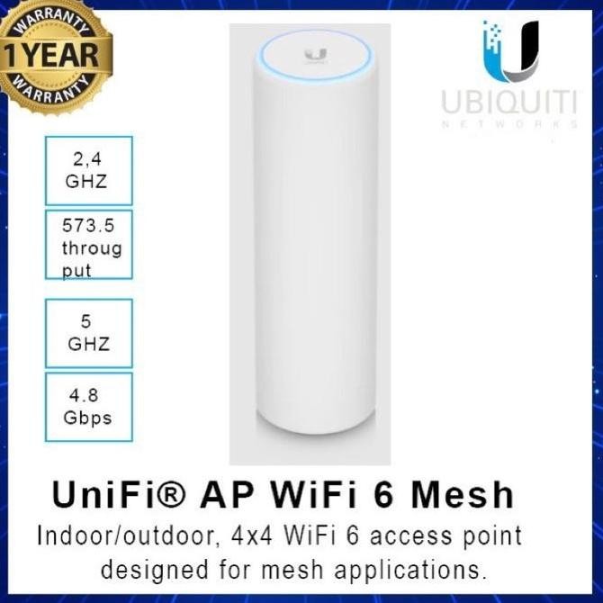 Ubiquiti Unifi 6 Mesh |U6-Mesh Access Point Wifi 6 Mesh New Stok
