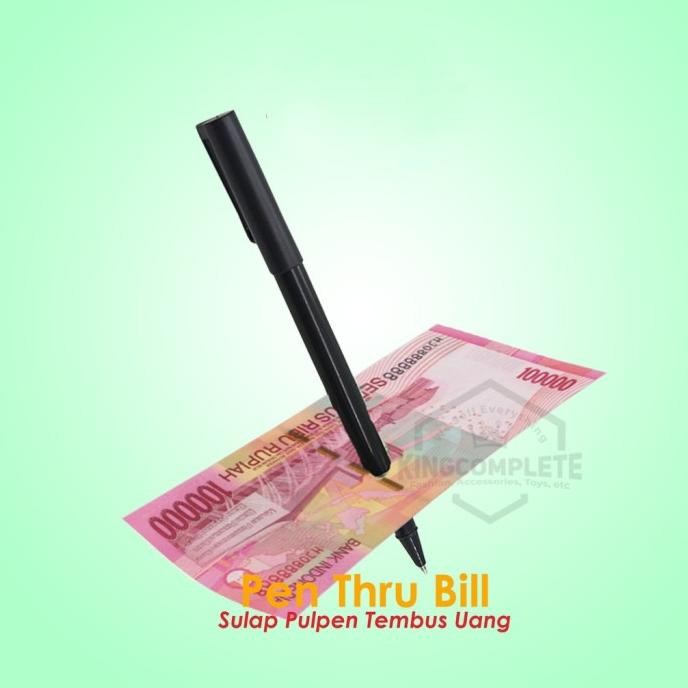 

Produk Baru!! Mainan sulap anak pulpen bisa tembus uang / perlengkapan sulap anak
