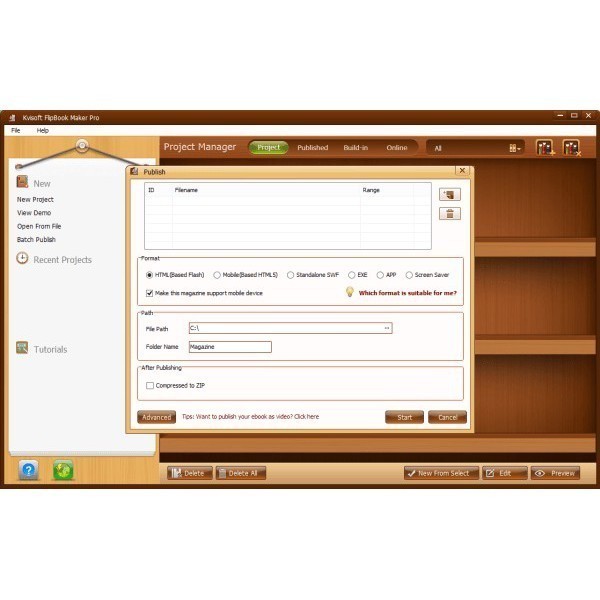 Kvisoft Flipbook Maker Pro 4.3.4 Full Version Work