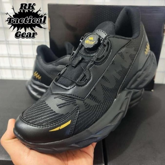 Sepatu Running Original Exduma Taliputar Hitam TNI POLRI PASPAMRES Terlaris
