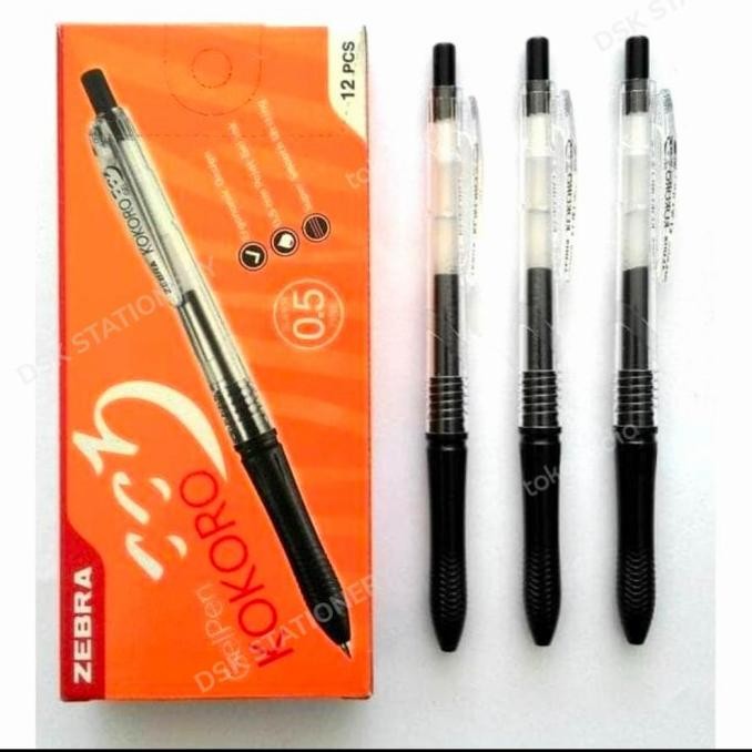 

Produk Baru!! PULPEN GEL KOKORO WARNA HITAM 0.5 PERLUSIN