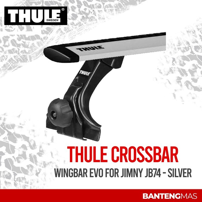 Ready Thule Crossbar Wingbar Evo For Jimny JB74