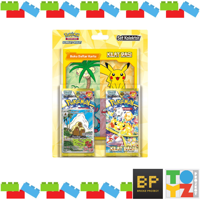 Kartu TCG Pokemon SV8S - Set Kolektor Pikachu Pokemon Indonesia Kilat Rasi