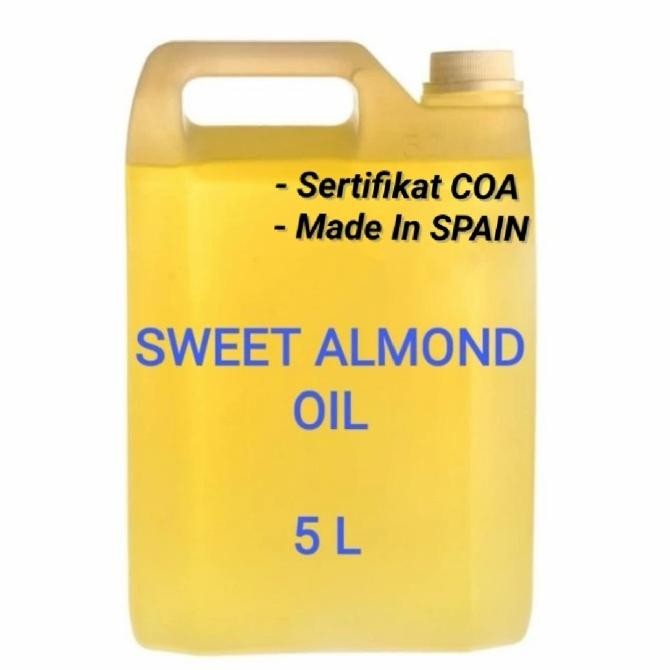 

100% pure sweet almond oil ( 5 liter ) khusus gojek / grab. termurah
