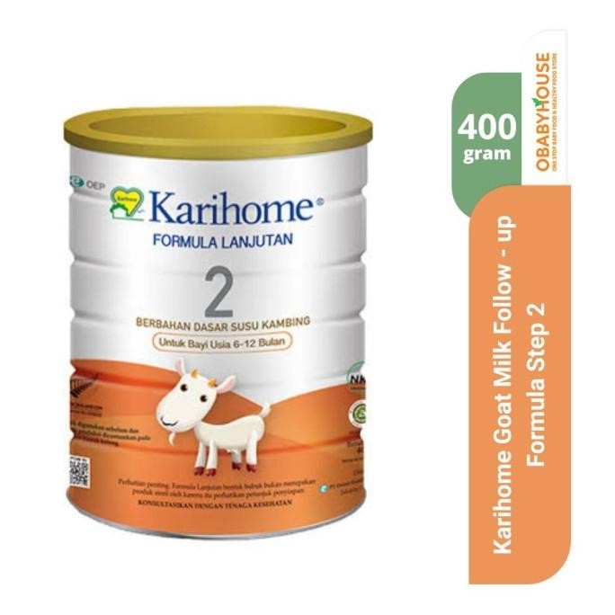 

KARIHOME GOAT'S MILK FOLLOW - UP FORMULA STEP 2 400GR ORIGINAL DAN TERPERCAYA