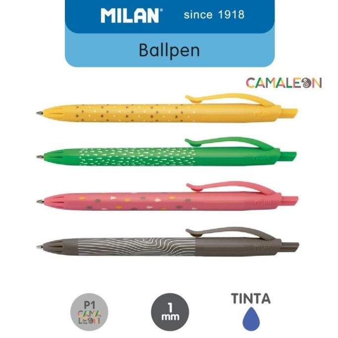 

Produk Baru!! PULPEN MILAN CHAMELEON 1 MM TINTA BIRU