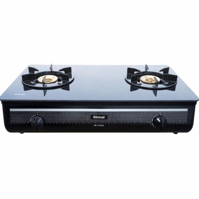 Kompor Gas Rinnai Ri 712Ga(B) Ri 712 Ga Ri 712 Gab Kompor Gas Kaca