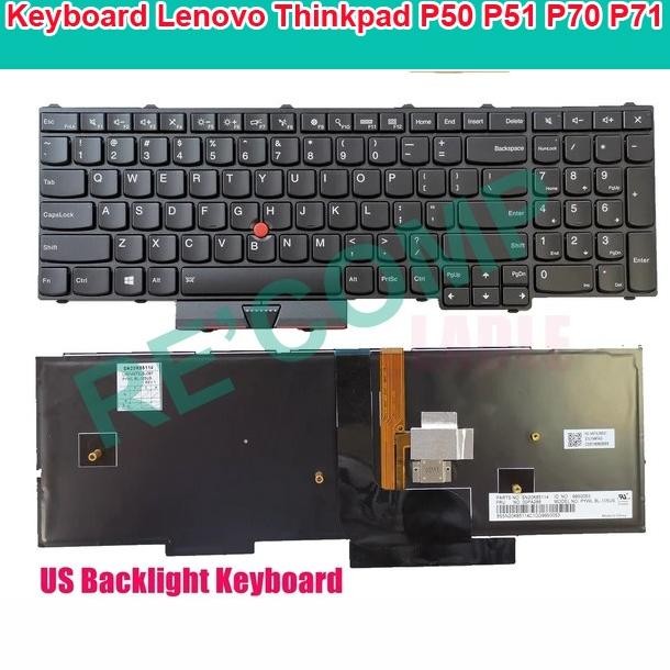 Keyboard Lenovo Thinkpad P50 P51 P70 P71