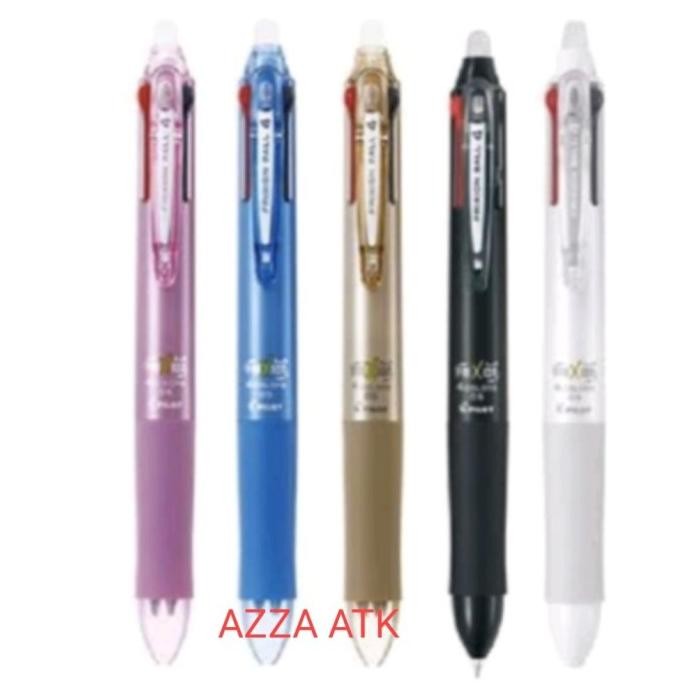 

Produk Baru!! PILOT FRIXION CLICKER.4IN.1/LKFB-80-EF/1 PULPEN 4 WARNA TINTA(1Pcs)