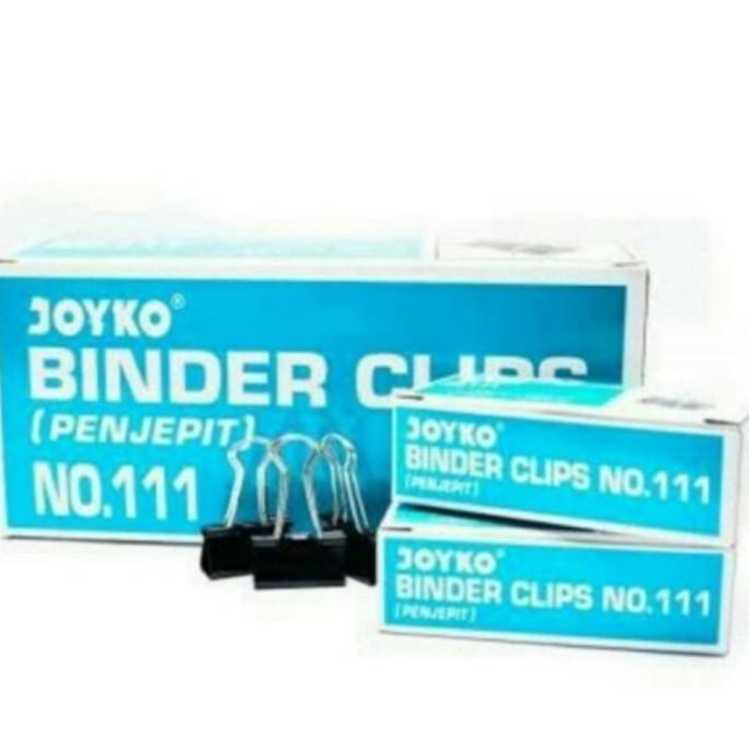 

sale! binder clips no 111 joyko pergros(12kotak)