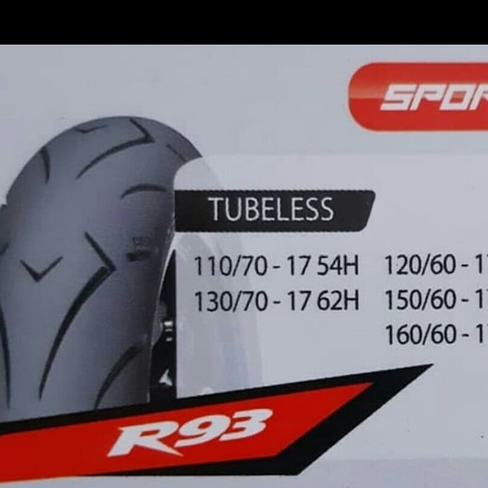 Paketan Ban Luar Corsa Platinum R93 Ukuran 160/60-17 Dan 110 /70-17 #Gratisongkir #Sale #Discount