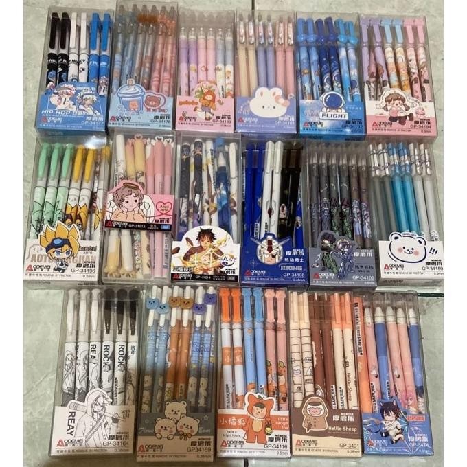 

Produk Baru!! Erasable Pen Yang Bisa Di Hapus Pulpen Bisa di Hapus 1 set isi 12