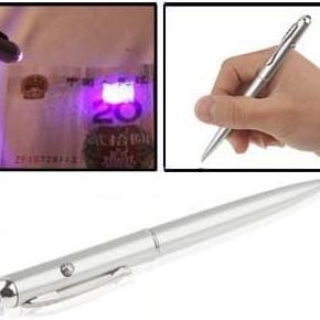 

Produk Baru!! Pulpen Invisible Ink Ultraviolet / Pena UV Light Tinta Tidak Terlihat