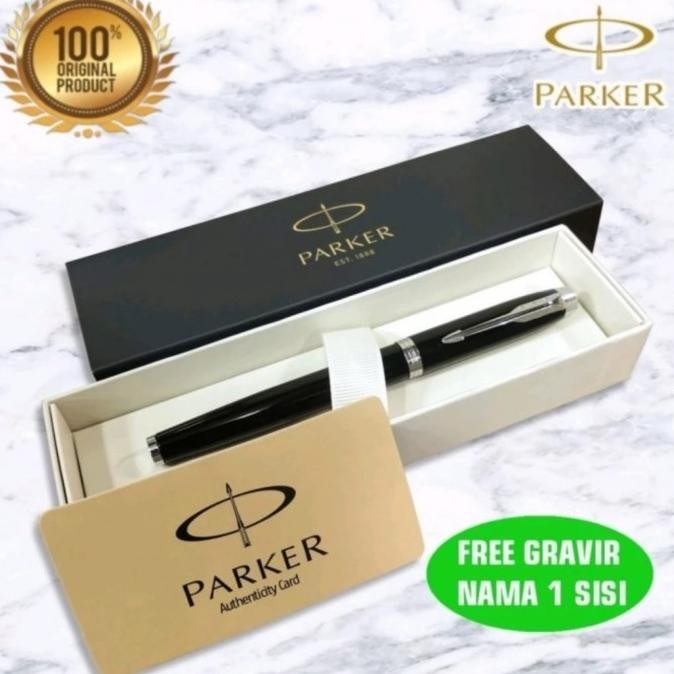 

Produk Baru!! Pulpen Parker Urban Lq Black Chrome Trim RollerBall Gratis Grafir Nama