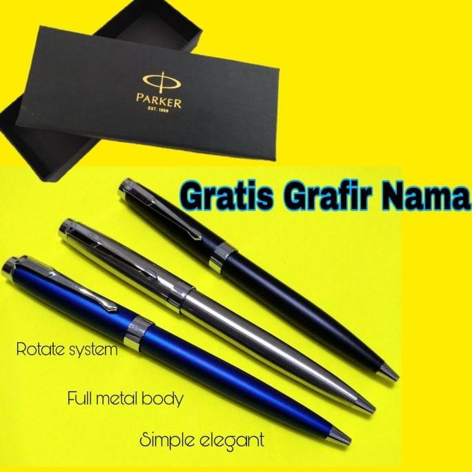 

Produk Baru!! pulpen parker exclusive matte color gratis grafir nama