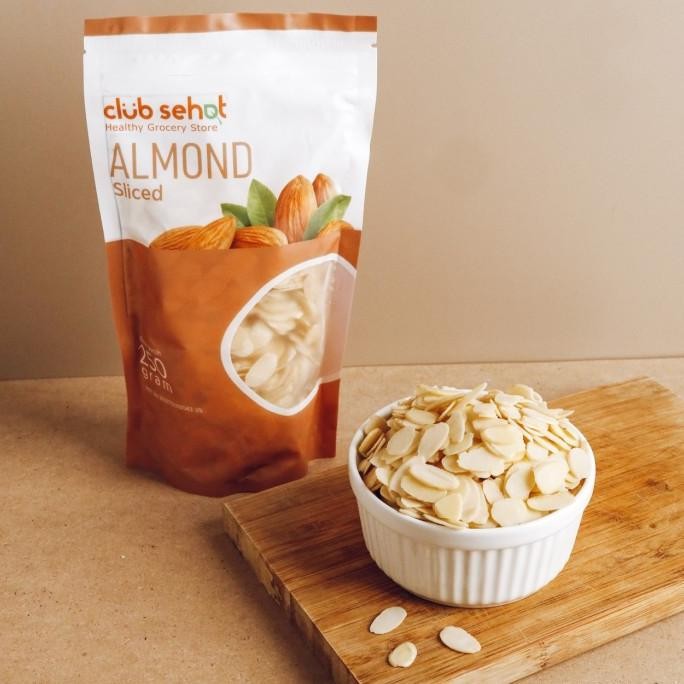 

almond sliced , 250gr termurah