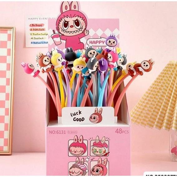 

[Vento Toys] Pulpen Lentur Labubu Stok Terbatas