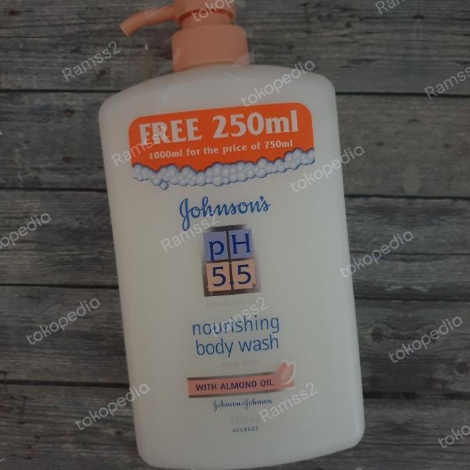 

johnsons ph 5.5 nourishing body wash with almond oil singapore termurah
