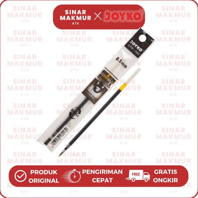 

Produk Baru!! Gel Pen Refill/Isi Ulang Pen/Isi Pulpen GPR-200 Joyko (PAK)