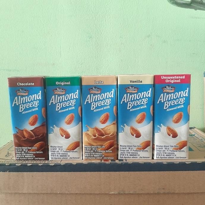 

blue diamond almond breeze almond milk 180 ml termurah
