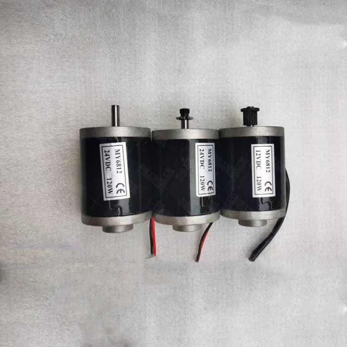 MY6812 12V 24V 120W 150W ELECTRIC SKATEBOARD MOTOR