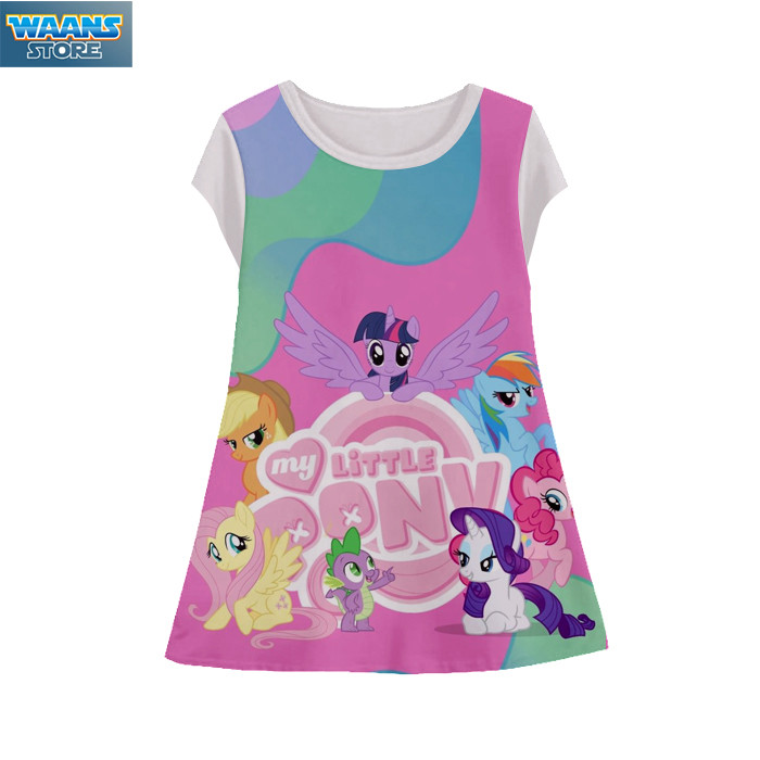 Dress Anak My Little Pony Tunik-MyLittlePony-5-designWD Umur 1-12 Tahun Tunik - Waanstore