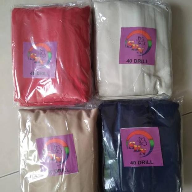 TERBARU Kerodong kosan tebal kain drill sbn 40x40 HOT SALE