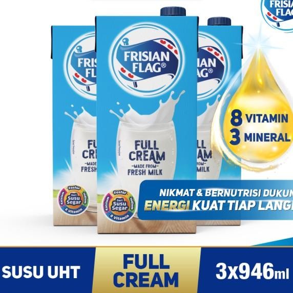 

Friian Flag Purefarm Uu Uht Fullcream 946Ml 3 Pc