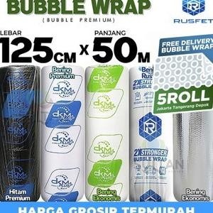 Plastik Bubble Wrap 125Cm Bubble Wrap Berwarna Dkm Plus Roll