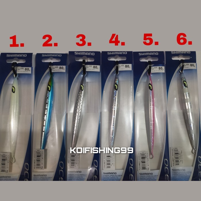 Umpan Metal jig Shimano Stinger Butterfly Pebble Stick 80 gram