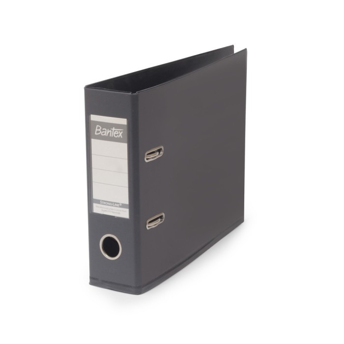

PROMO! Bantex Ordner Kwitansi/A5 7cm PVC LAF Antranchite Grey #1452 25