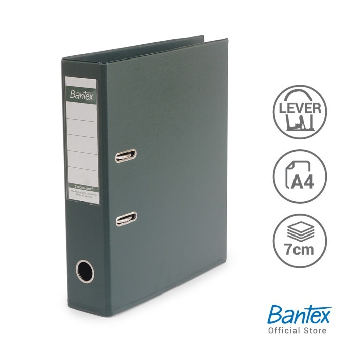 

PROMO! Bantex Lever Arch File Ordner PVC A4 7cm Green #1450V04