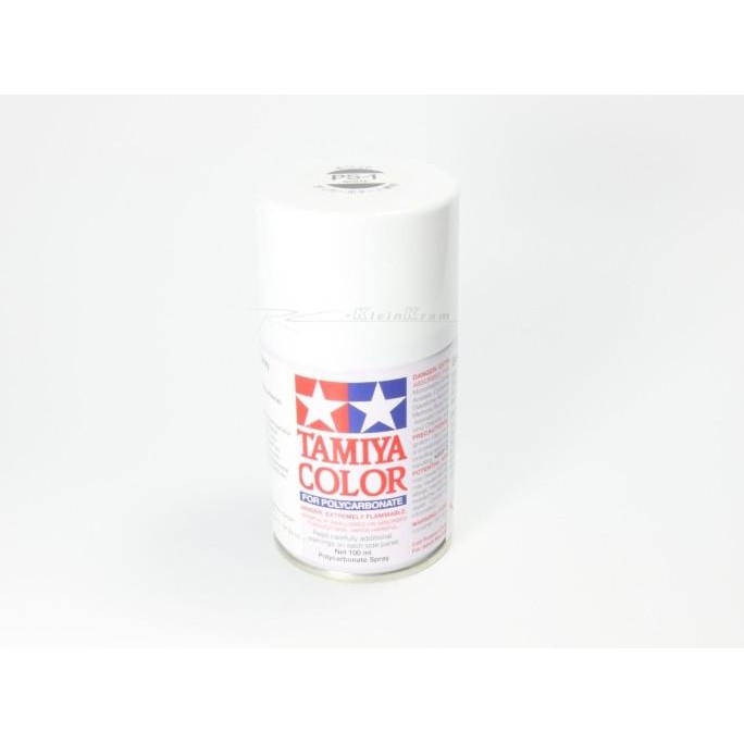 

PS-1 WHITE COLOR TAMIYA COLOR POLYCARBONATE SPRAY PAINT ORIGINAL DAN TERPERCAYA