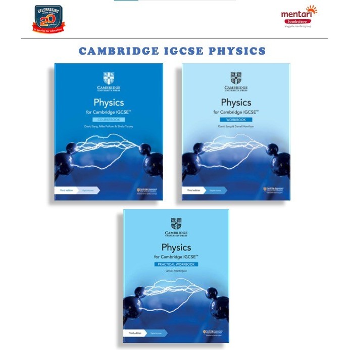 

TERBARU Cambridge IGCSE (TM) Physics Coursebook with Digital Access (2 Years) PROMO!