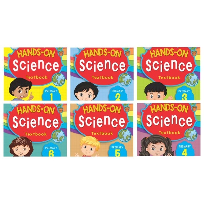 

TERBARU Hands-on Science Level 1 - Level 6 Textbook and Workbook (Praxis)