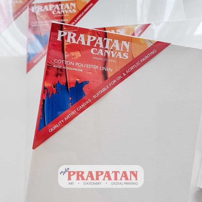 

TERBARU! Kanvas lukis prapatan + spanram (20x30cm)