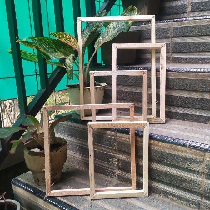 

Spanram/Frame Kayu Kanvas Lukis Ukuran 50 x 50, 40 x 60, 40 x 50