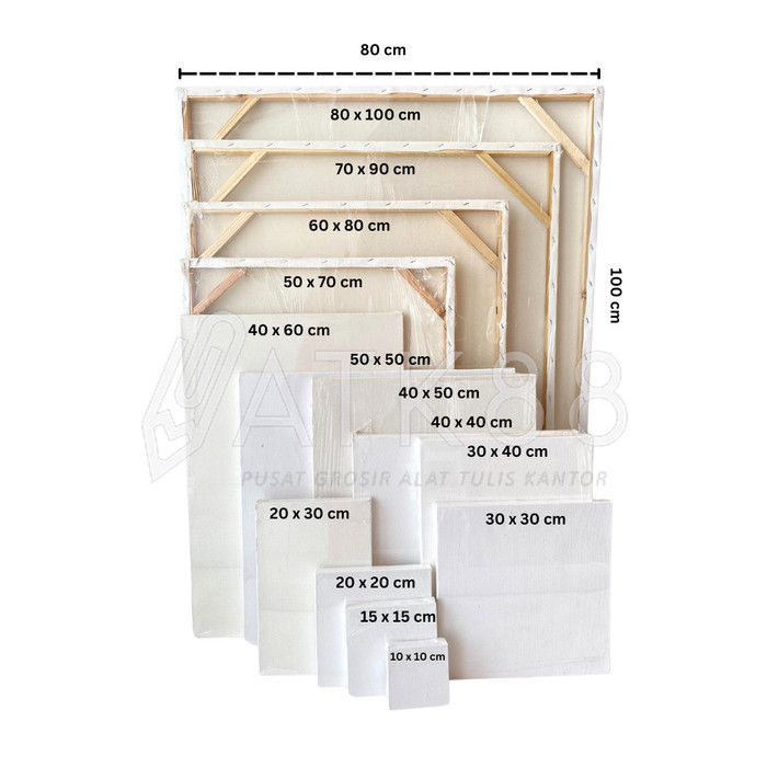 

PROMO! Kanvas Lukis 40 x 50 cm/Canvas Board 40 x 50 cm