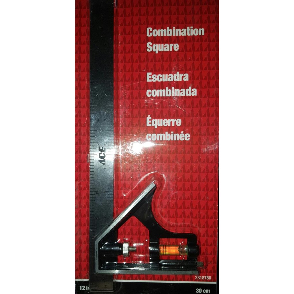 

Promo combination square ruler 30cm / penggaris siku teknik tukang 12 inch COD
