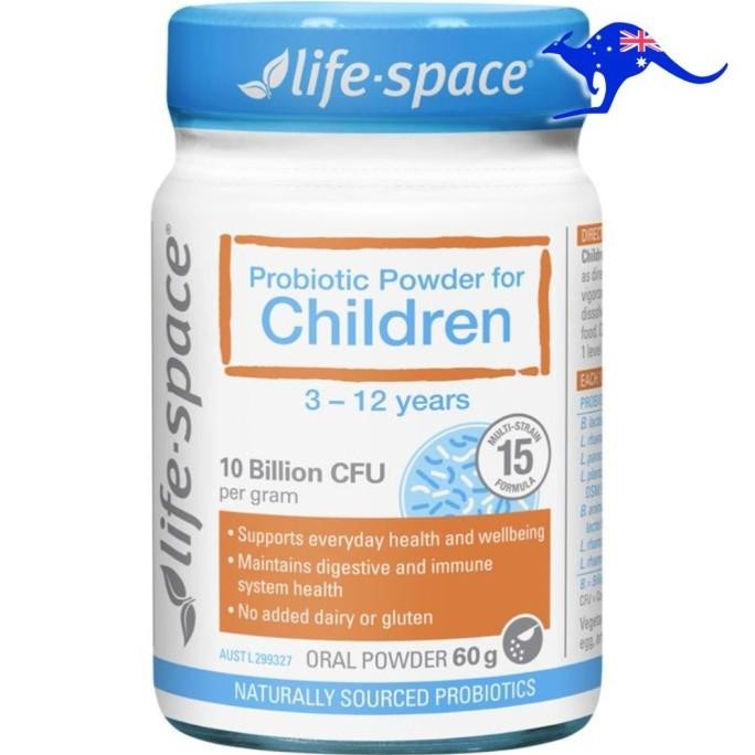 

BARU LIFE SPACE PROBIOTIC BABY CHILDREN LIFESPACE PROBIOTIK POWDER 60G 60 G