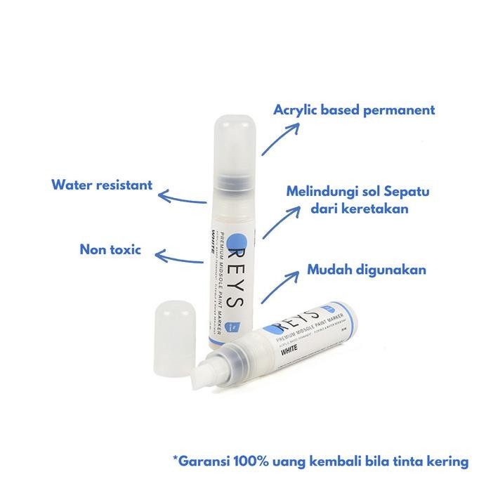 

Reys Spidol Pemutih Sepatu Shoe Sneakers Repaint Marker Acrylic Based Termurah