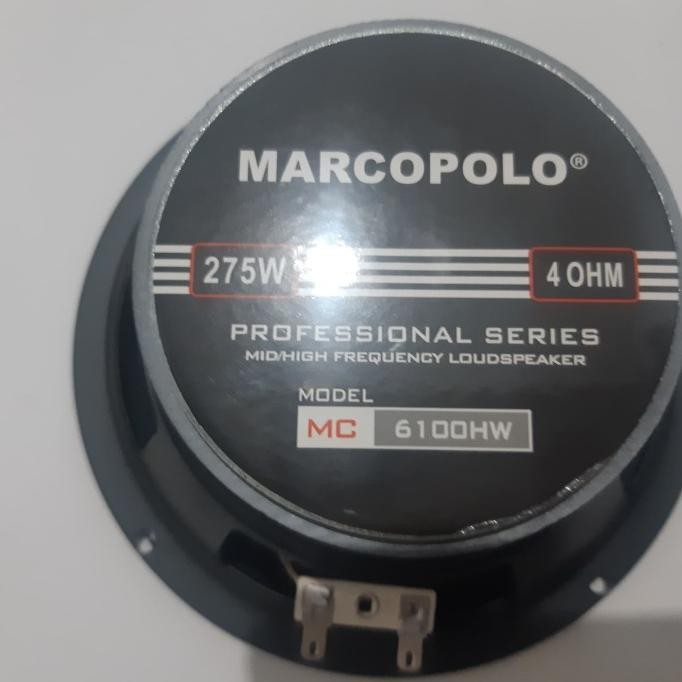 SPEAKER 6 INCH FULLRANGE MARCOPOLO 275 WATT ORIGINAL ASLI Terlaris