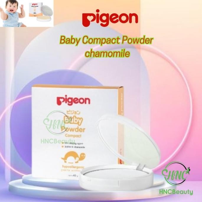 

BARU PIGEON BABY POWDER CAKE CHAMOMILE 45GR WHITE FULL/REFILL- BEDAK PADAT