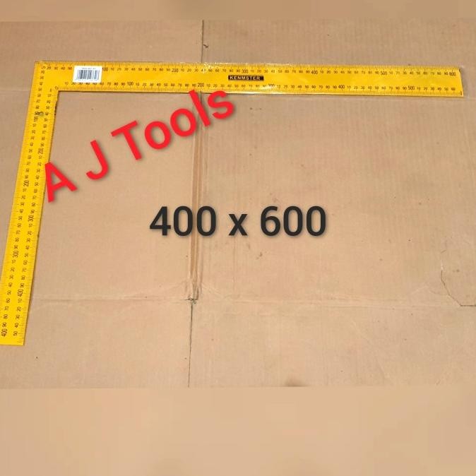 

Promo Penggaris Siku Tukang 40cm x 60cm / 24" x 16" KENMASTER3 COD